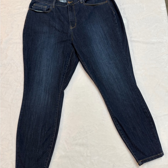 Judy Blue Denim - Judy Blue High Rise Skinny Jeans Dark Wash Women’s 20W